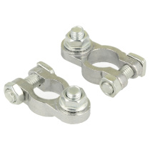 Batteriterminaler M8 - Plus & Jord (Set) QSP Products